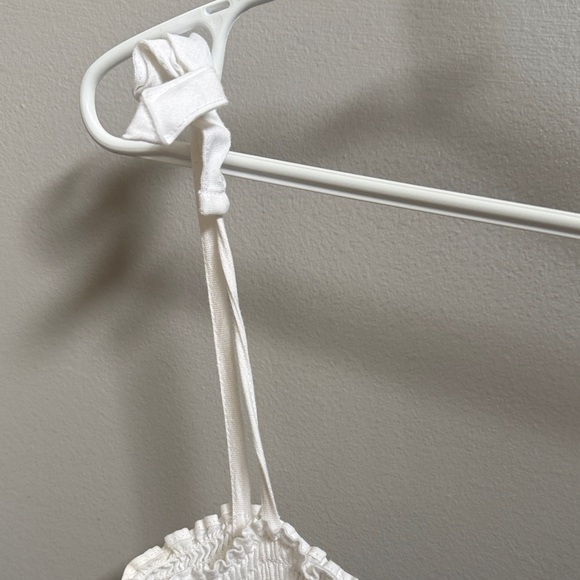 GAP White Smocked Bodice Dress - Picture 5 of 7